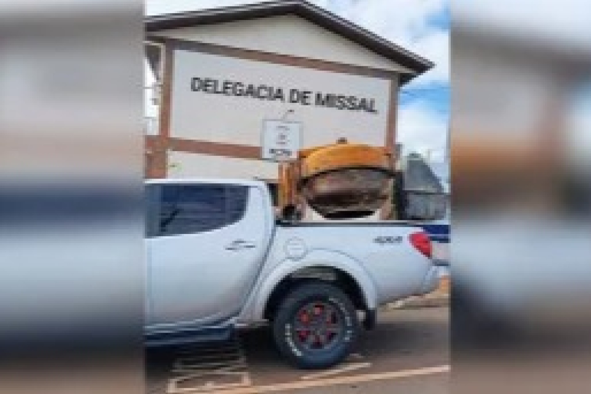 Polícia Civil de Missal localiza betoneira furtada e identifica suspeito