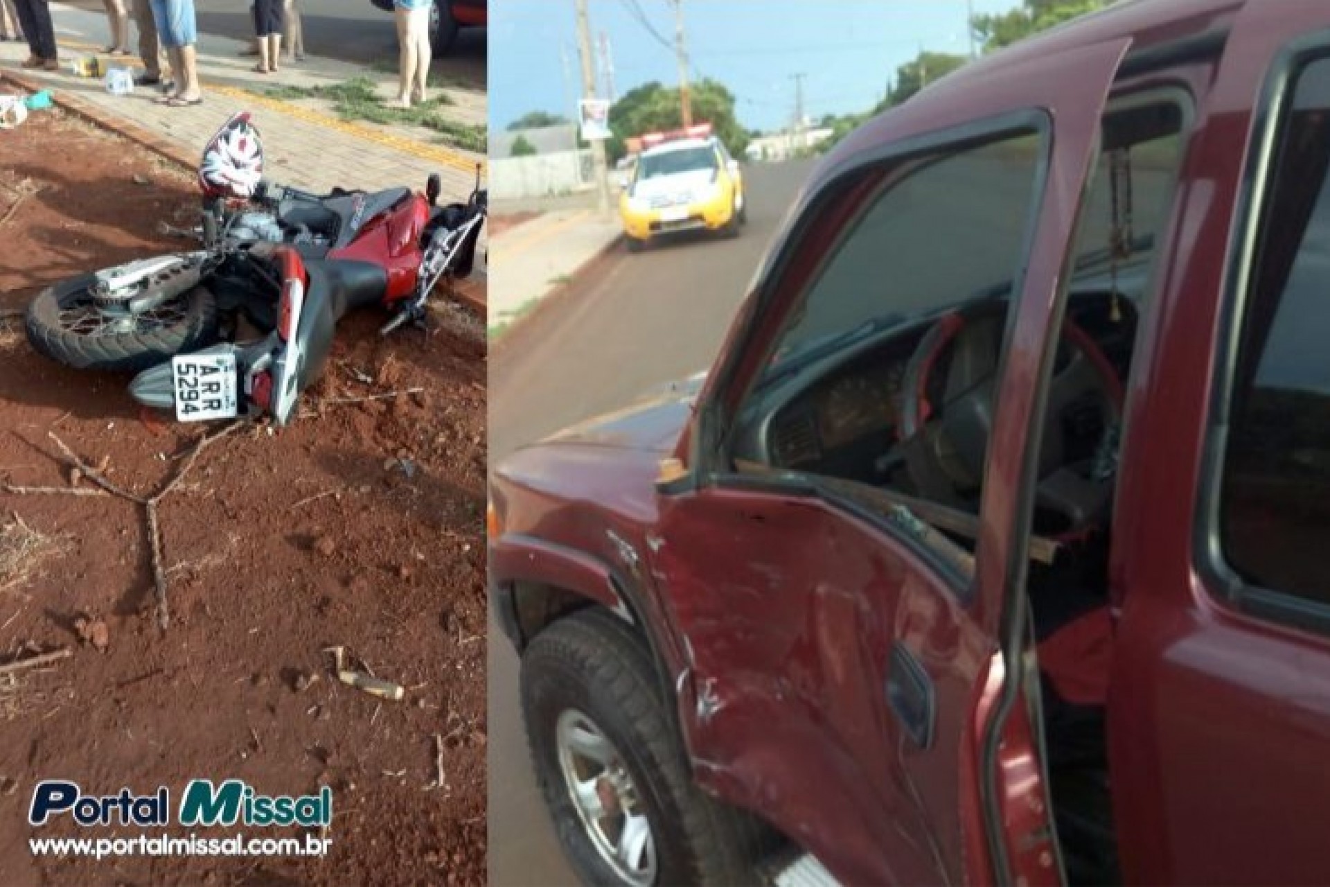 Policia Militar atende grave acidente em Itaipulândia