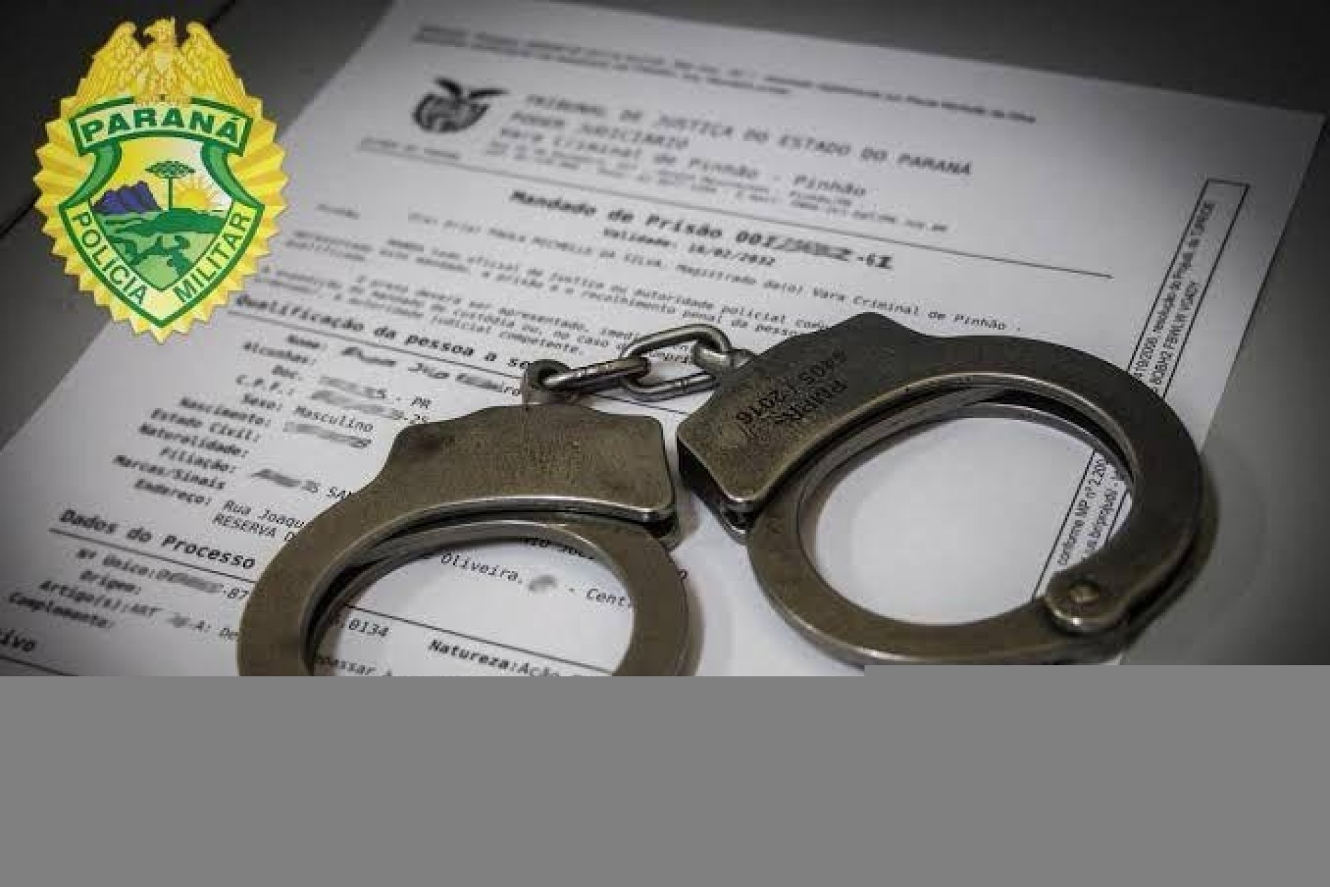 Polícia Militar cumpre mandado de prisão em Missal após abordagem na rodoviária