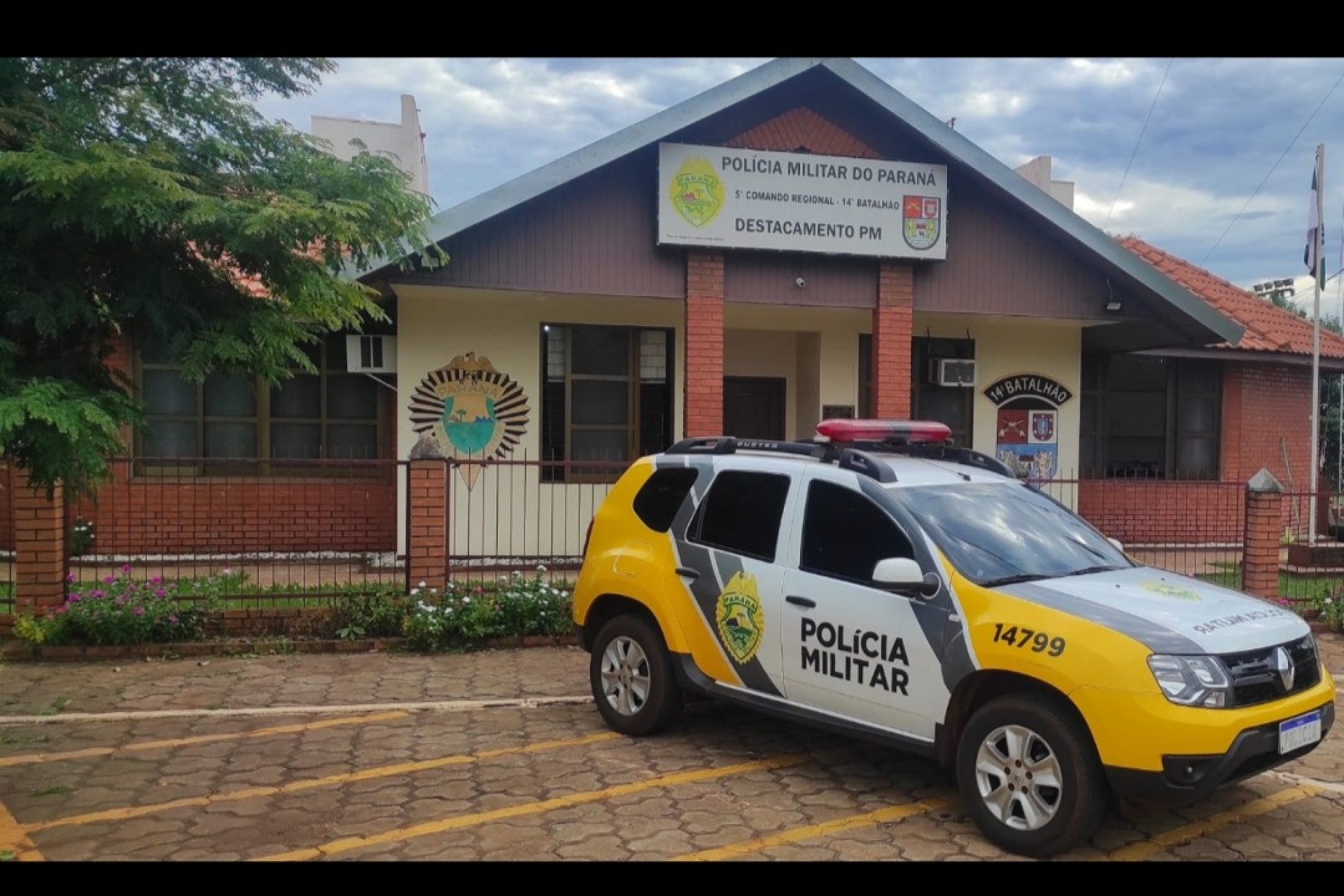 Polícia Militar de Itaipulândia prende Homem em Frente a Delegacia da PM