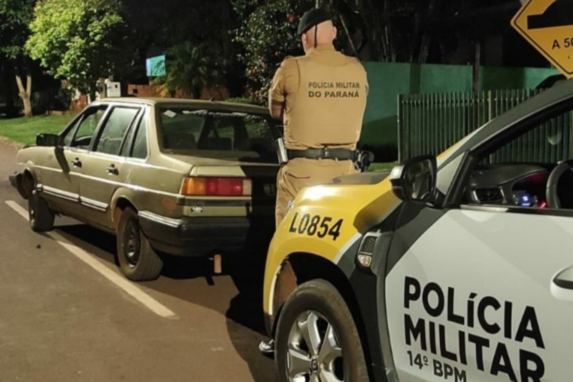 Polícia Militar de Itaipulândia recupera veículo furtado em Matelândia