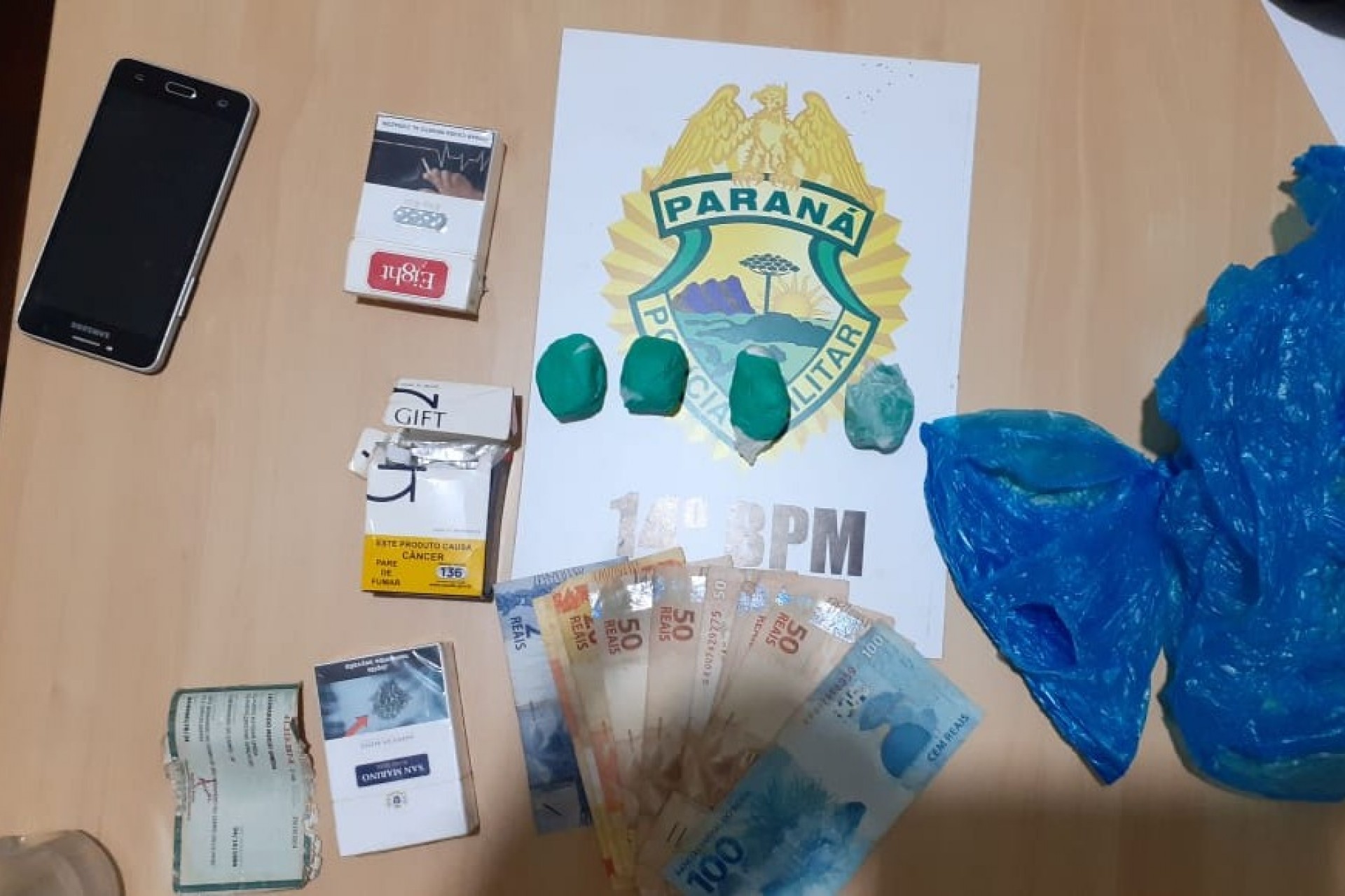 Polícia Militar de Missal desencadeia a “Operação Aviãozinho” e prende homem com cocaína