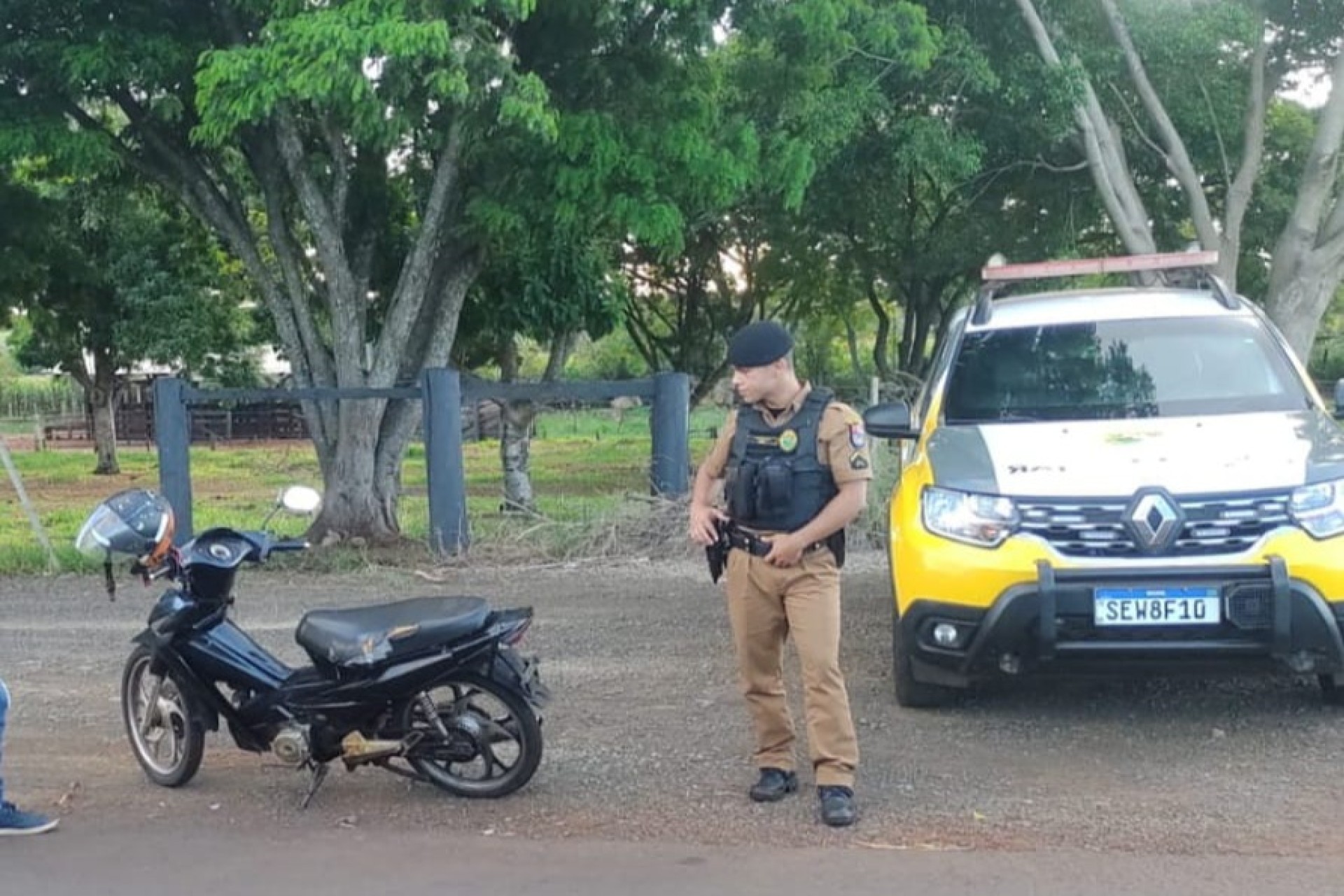 Polícia Militar de Missal prende indivíduo com mandado de prisão e intensifica abordagens