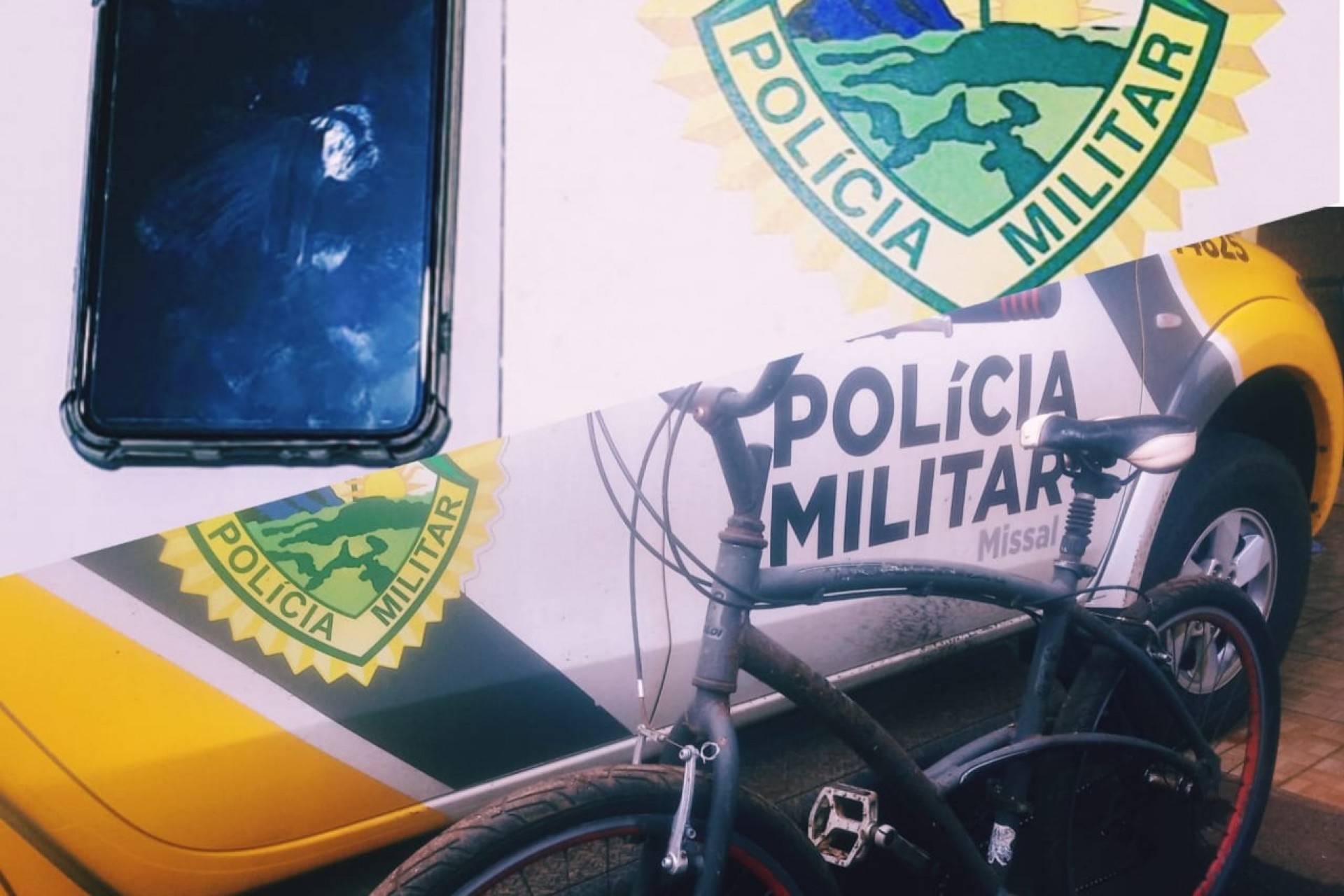 Polícia Militar de Missal recupera objetos furtados e apreende menor