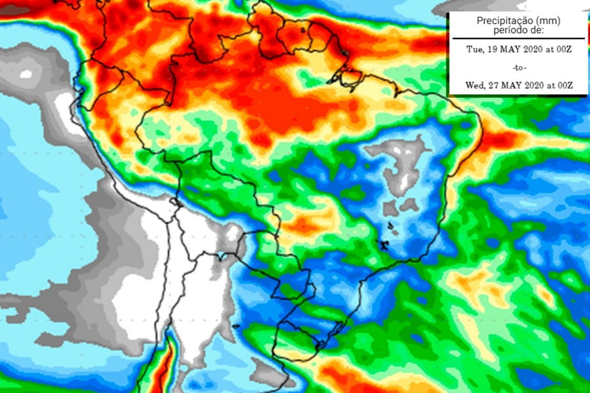 Primeira grande massa de ar frio do inverno deve acontecer a partir do dia 25/06