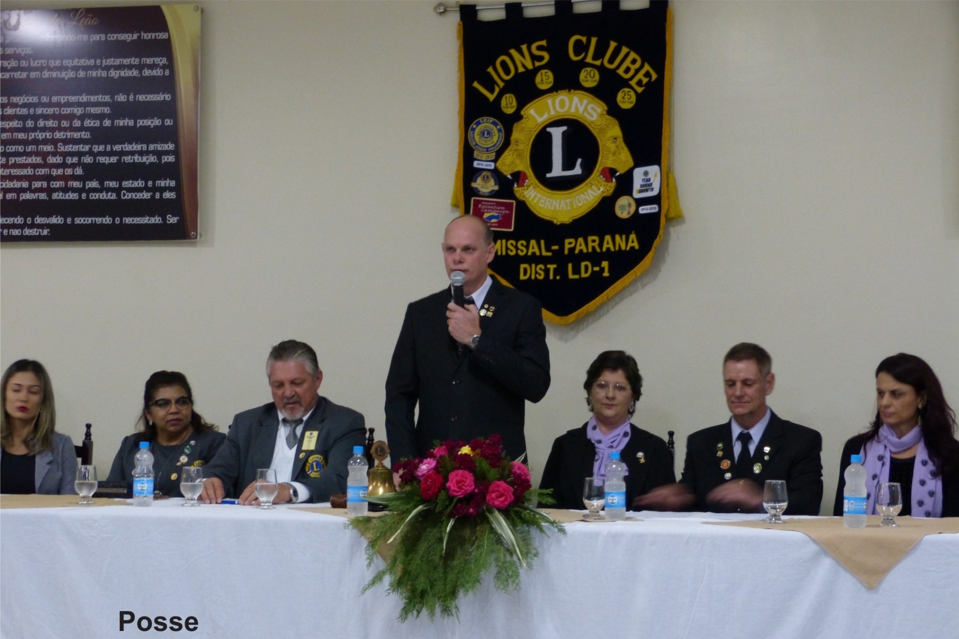 Principais atividades do presidente Leocir Stodulski no Ano Leonístico 2017/2018 do Lions Missal