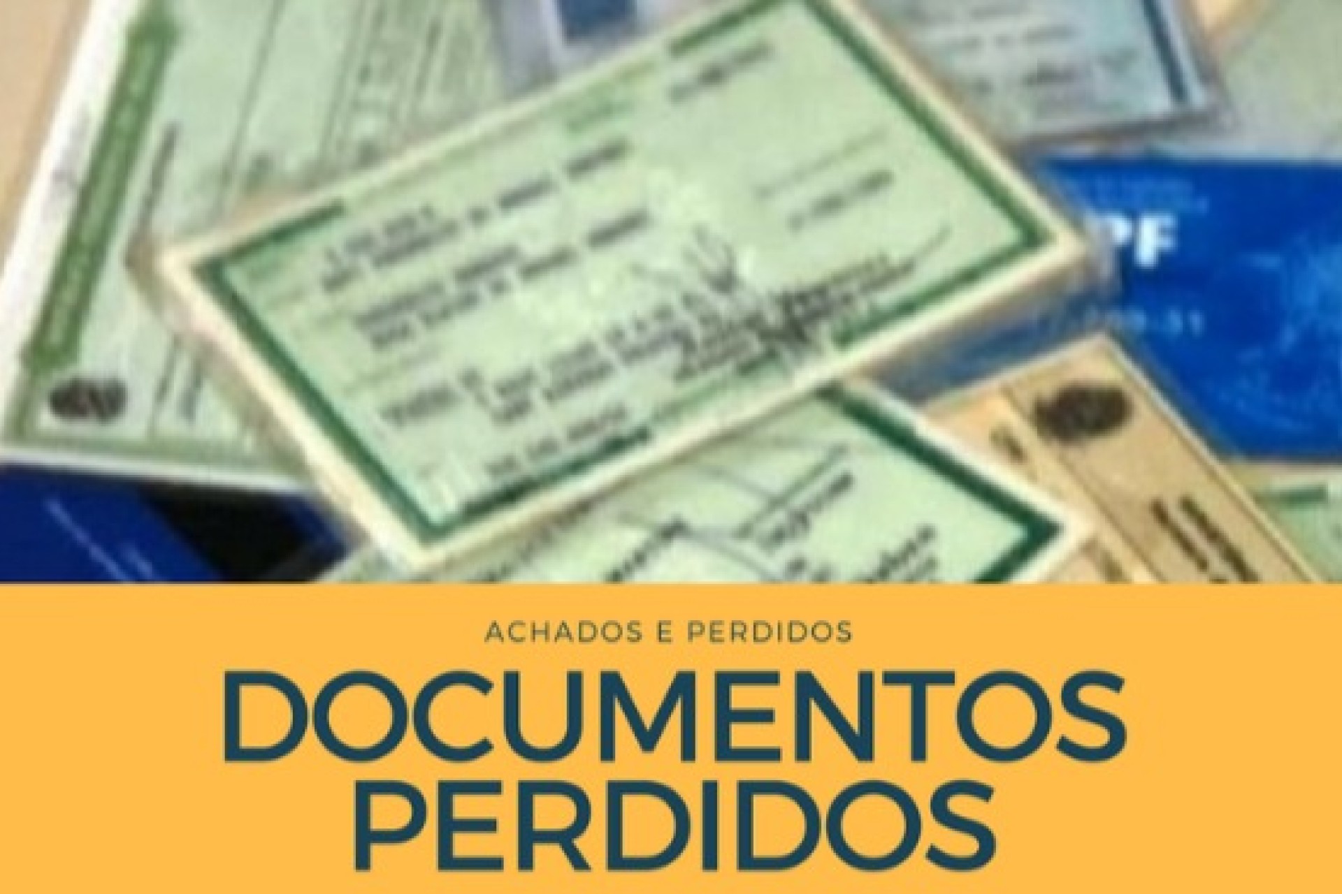 Procura-se documentos em nome de Iracema da Silva que foram extraviados