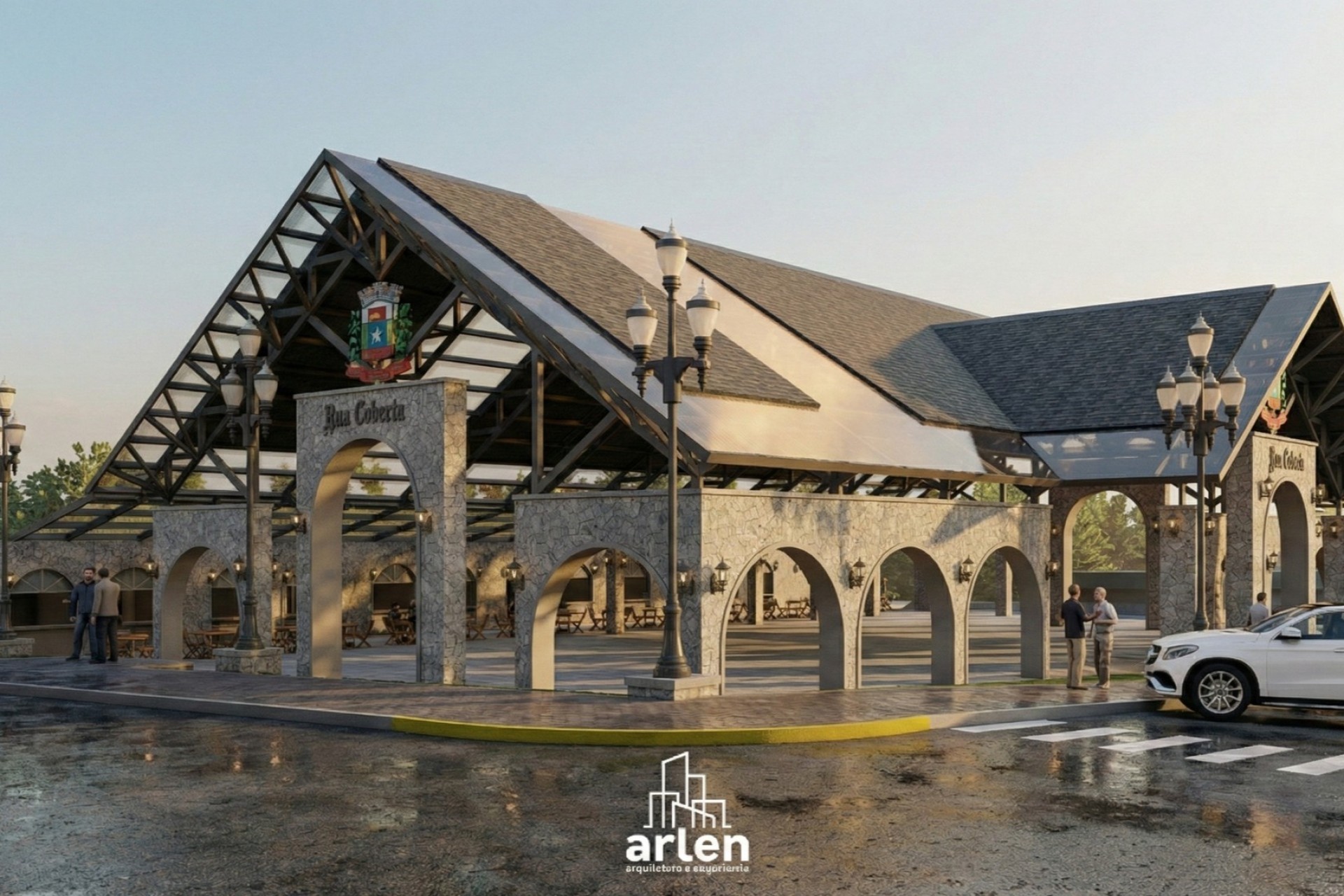 Projeto da revitalização da Praça e Rua Coberta Impressiona população de Missal