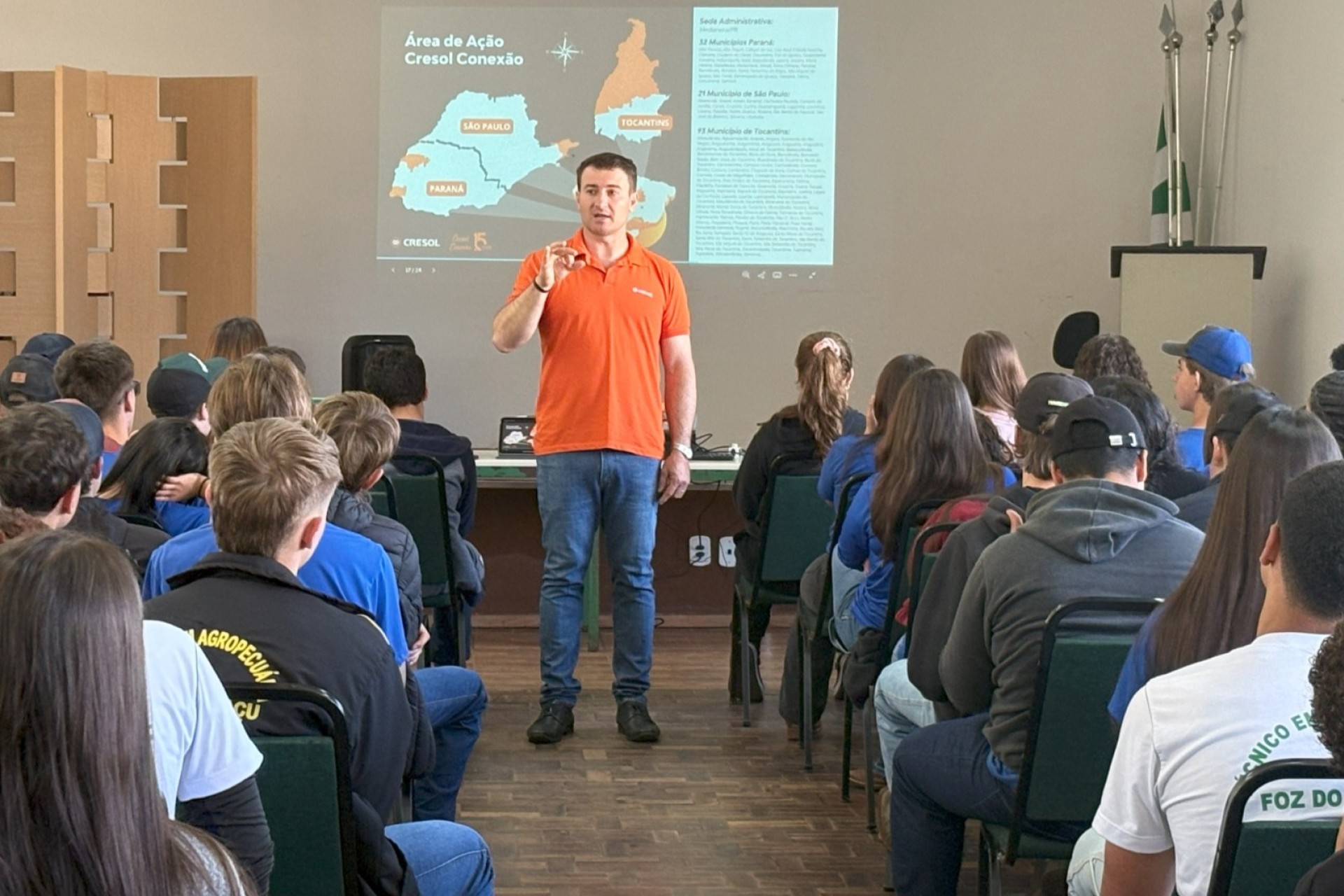 Projeto Juventude Cooperativista impacta mais de 200 jovens em Missal, Foz e São Miguel do Iguaçu