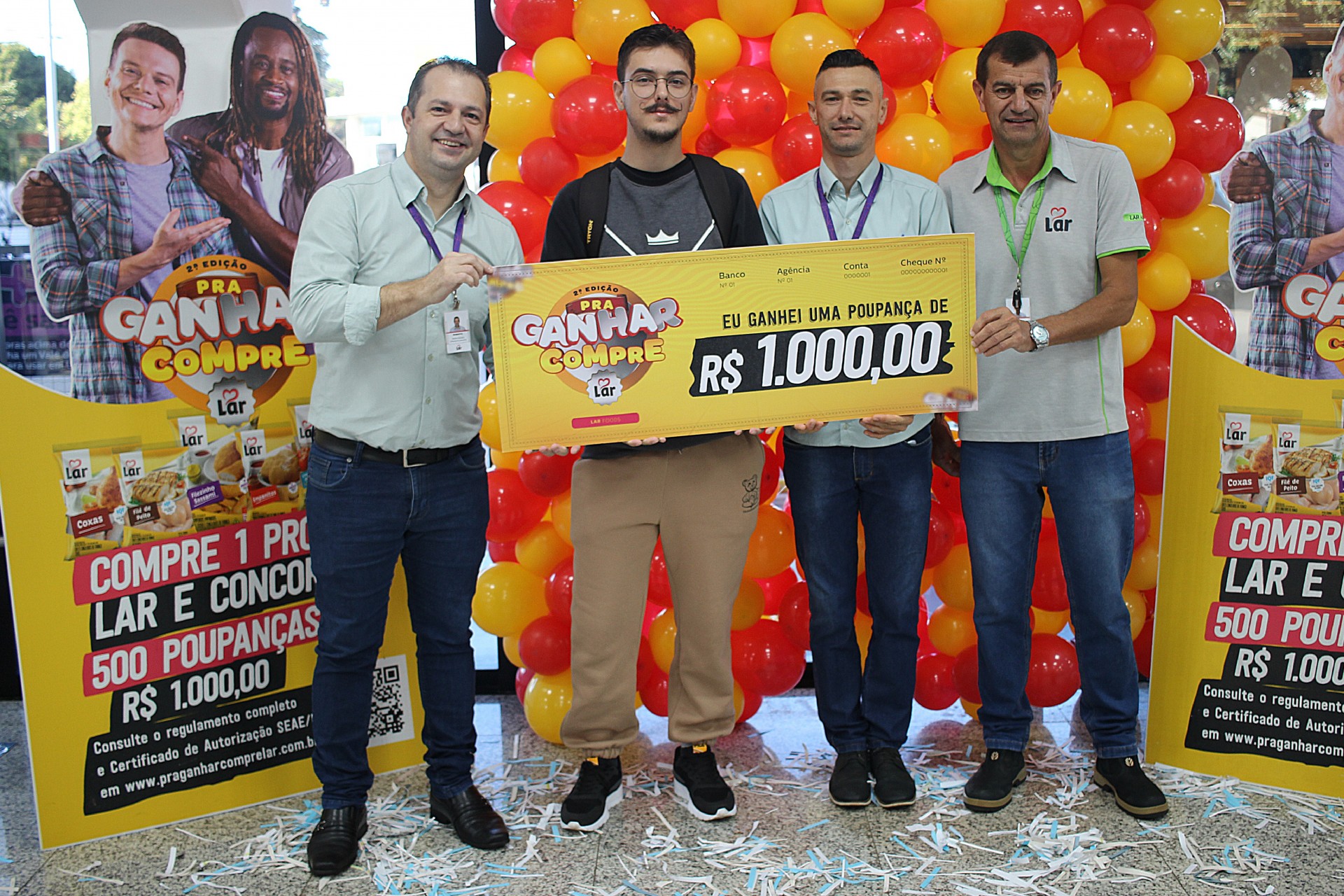 Promoção Pra Ganhar Compre Lar já entregou R$ 300 mil em prêmios