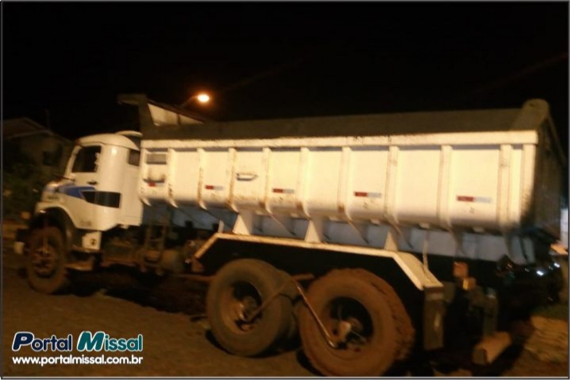 Proprietário localiza caminhão furtado em São Miguel do Iguaçu