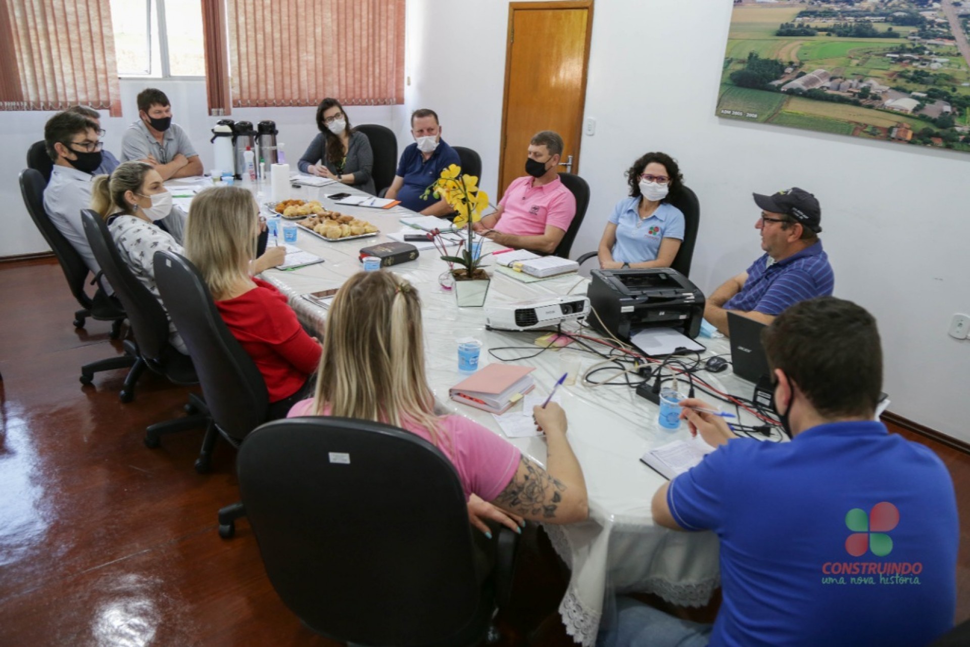 Reunião com secretários Municipais avalia os serviços prestados e planeja os próximos meses