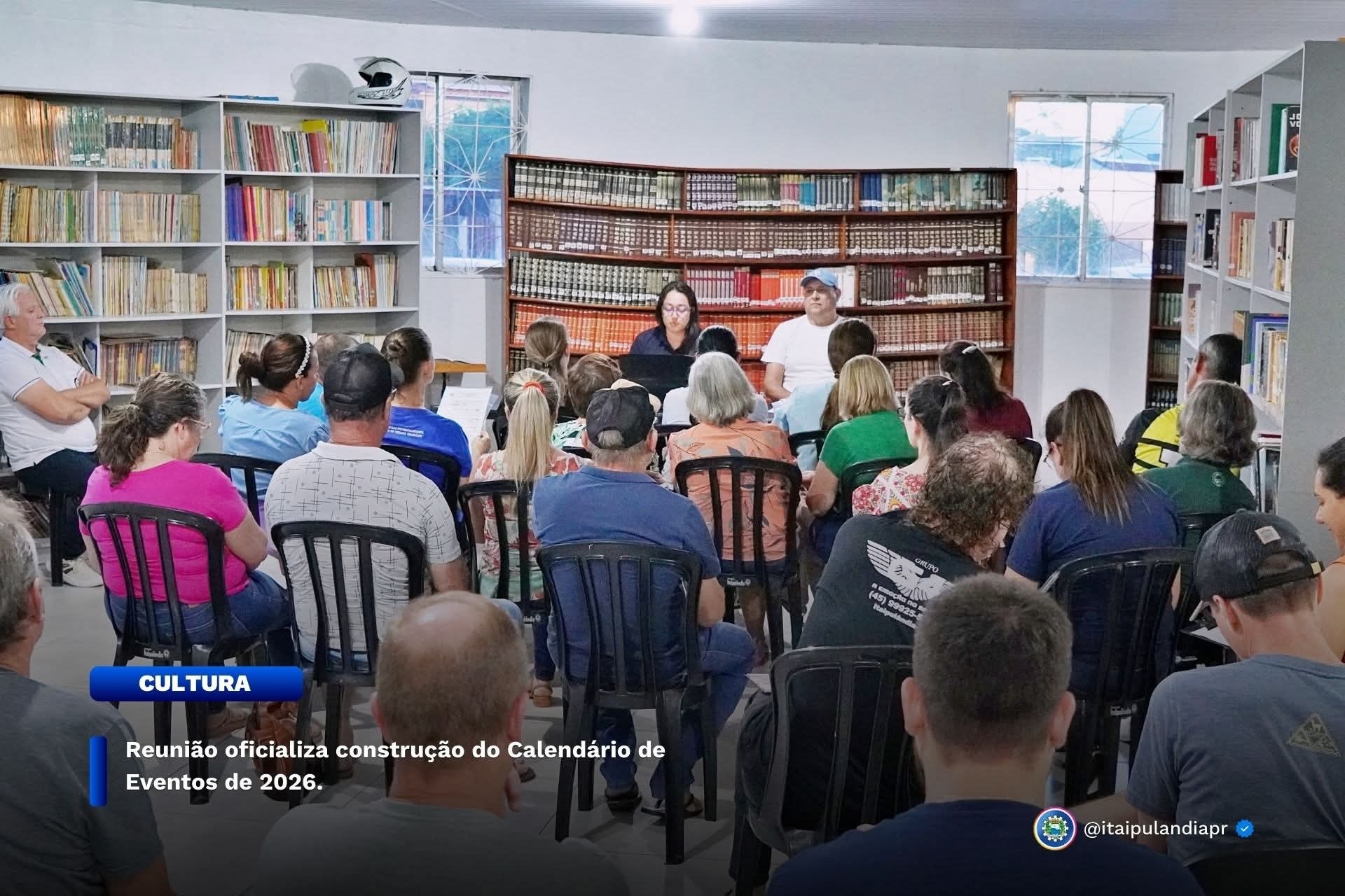 Reunião oficializa construção do Calendário de Eventos de 2026