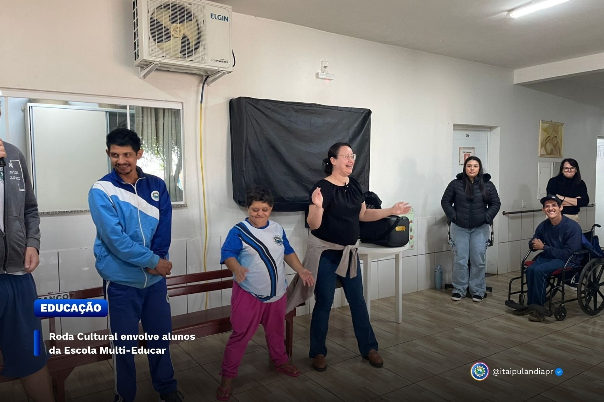 Roda Cultural envolve alunos da Escola Multi-Educar