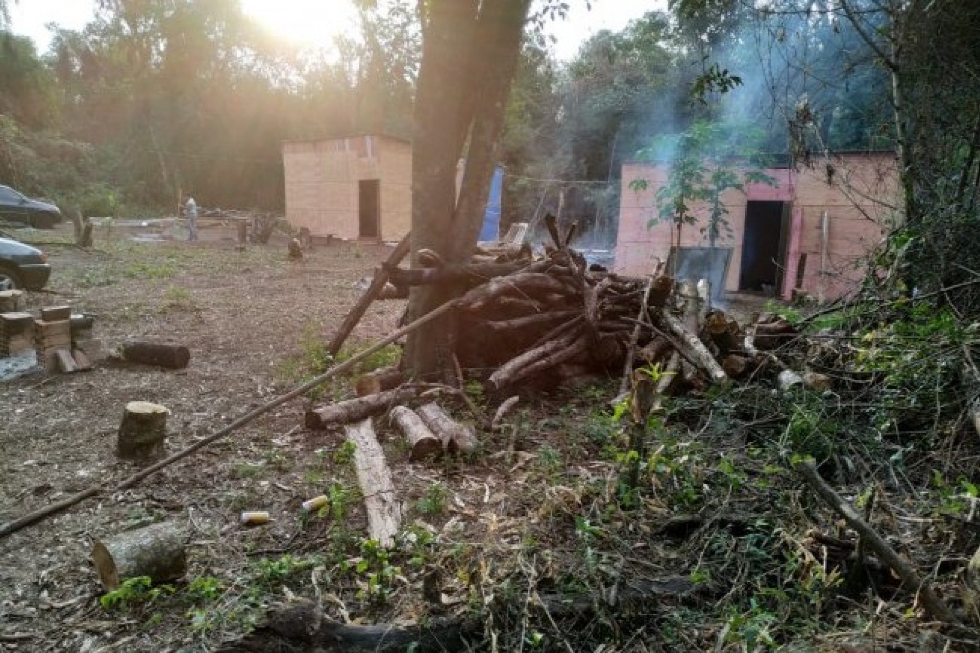 Santa Helena: Polícia Ambiental desenvolve operação na Curva do Ogregon; duas pessoas são detidas