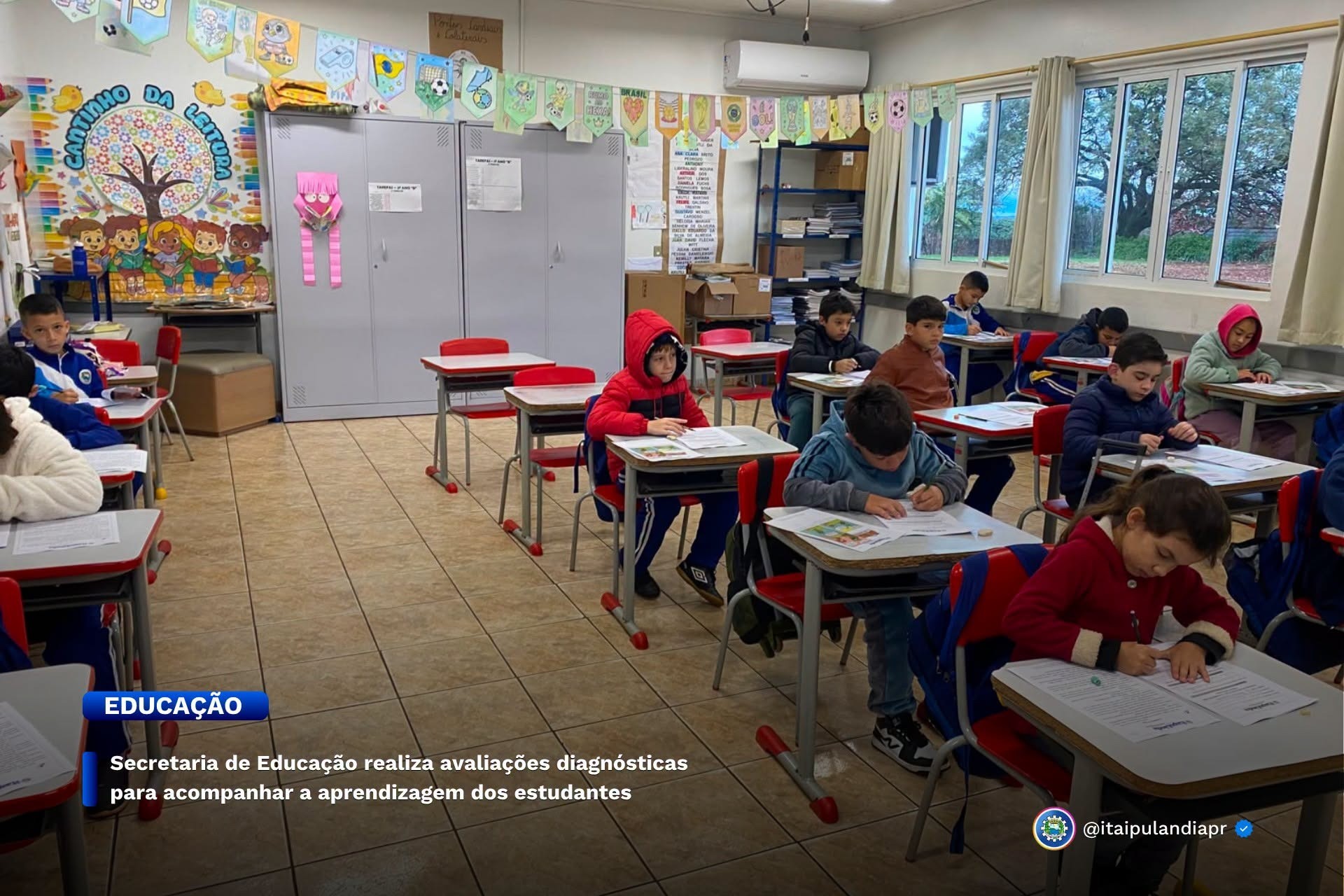 Secretaria de Educação realiza avaliações diagnósticas para acompanhar a aprendizagem dos estudantes