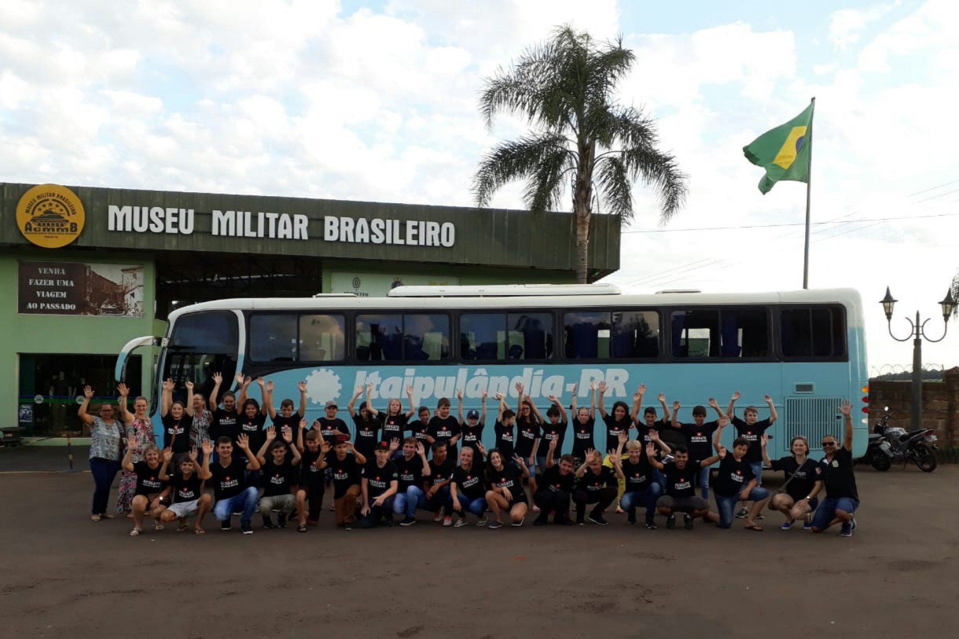 Segunda turma de adolescentes estão visitando cidades do Rio Grande do Sul