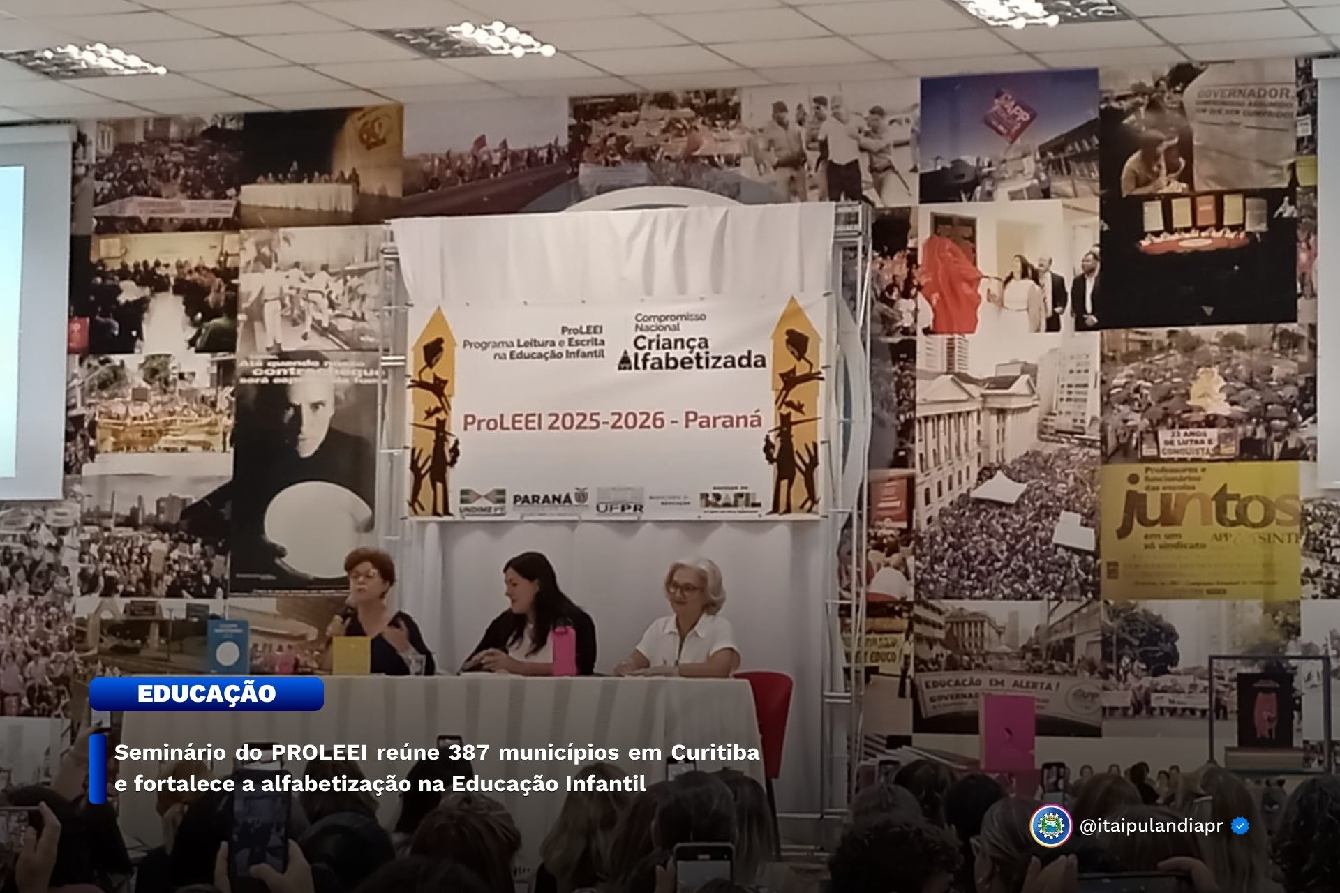 Seminário do PROLEEI reúne 387 municípios e fortalece a alfabetização na Educação Infantil