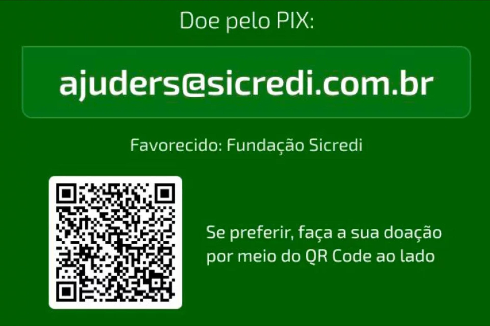 Sicredi inicia campanha nacional de arrecadação para o Rio Grande do Sul