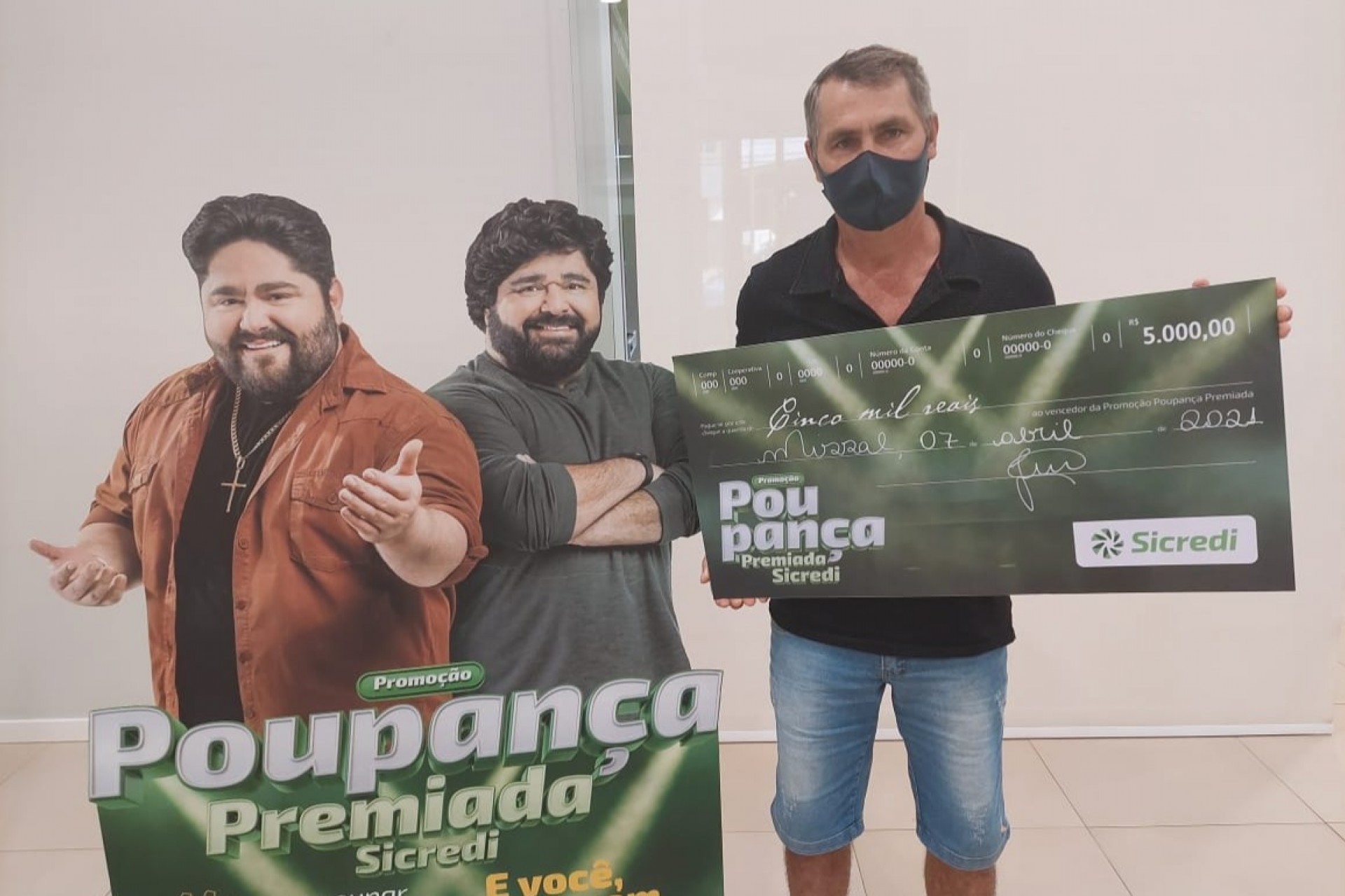 Sicredi Vanguarda já tem 7 ganhadores na campanha Poupança Premiada