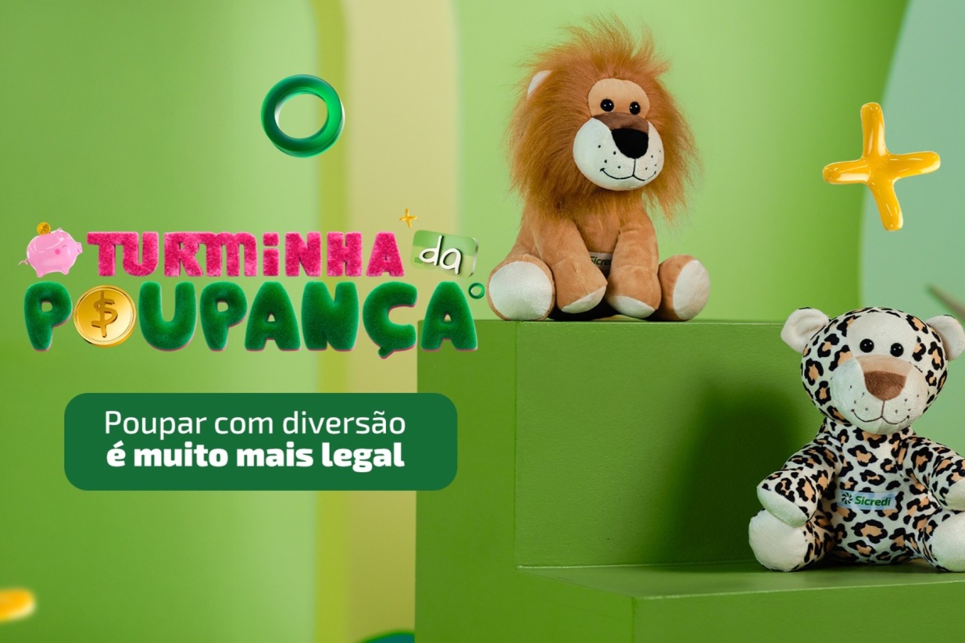 Sicredi Vanguarda lança campanha de poupança para público infantojuvenil com pelúcias colecionáveis