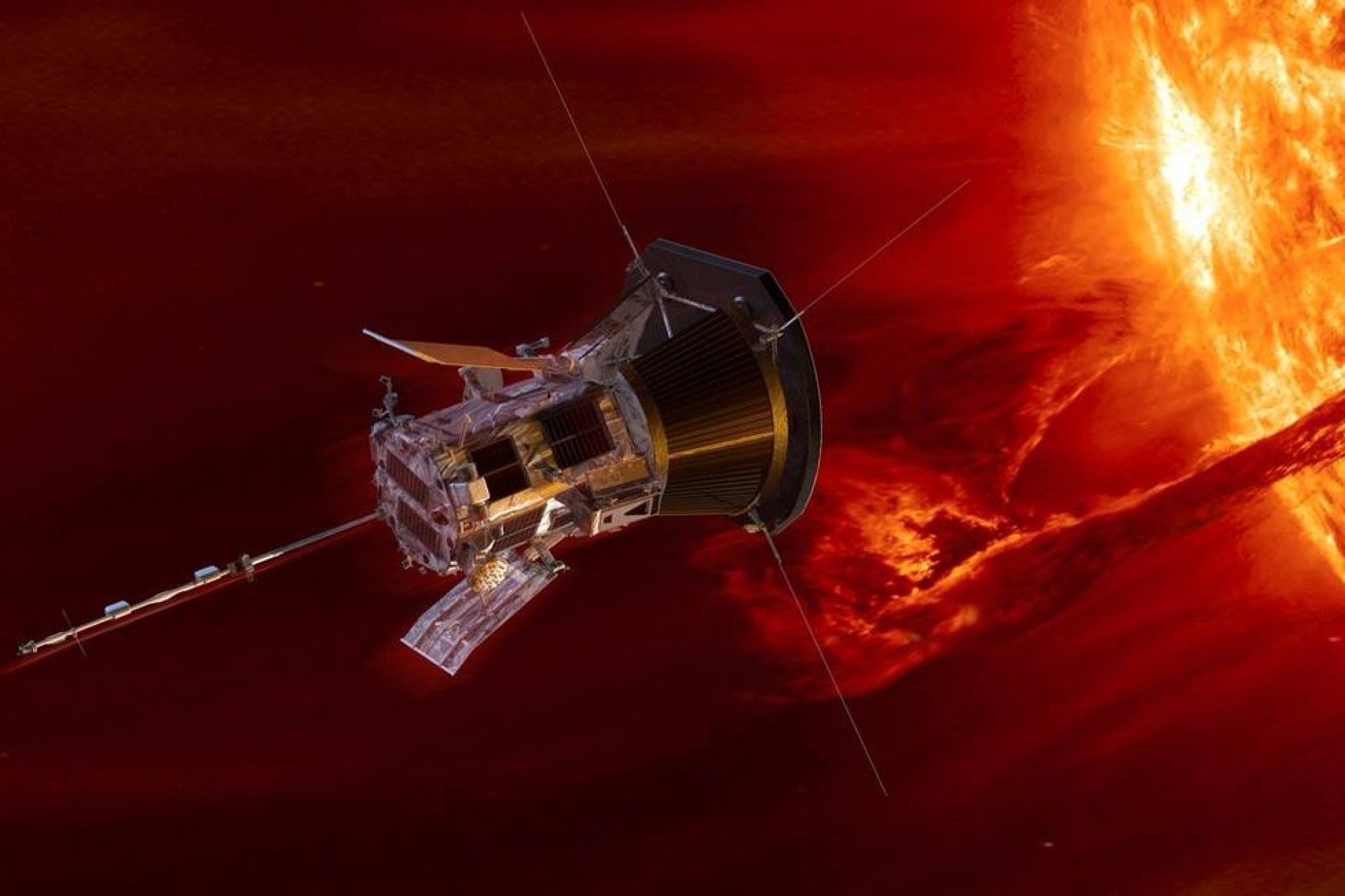Sonda espacial da Nasa toca Sol pela primeira vez