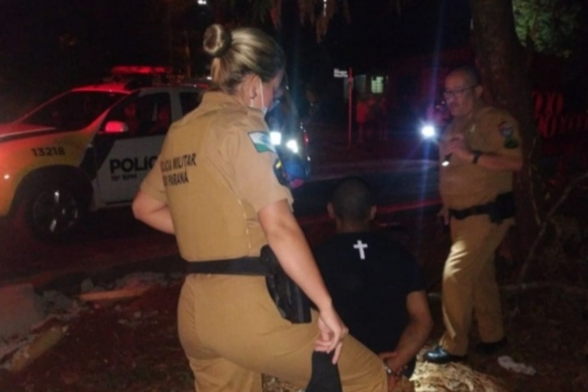 Suspeito de atirar em cachorro é preso pela Polícia Militar em Santa Helena