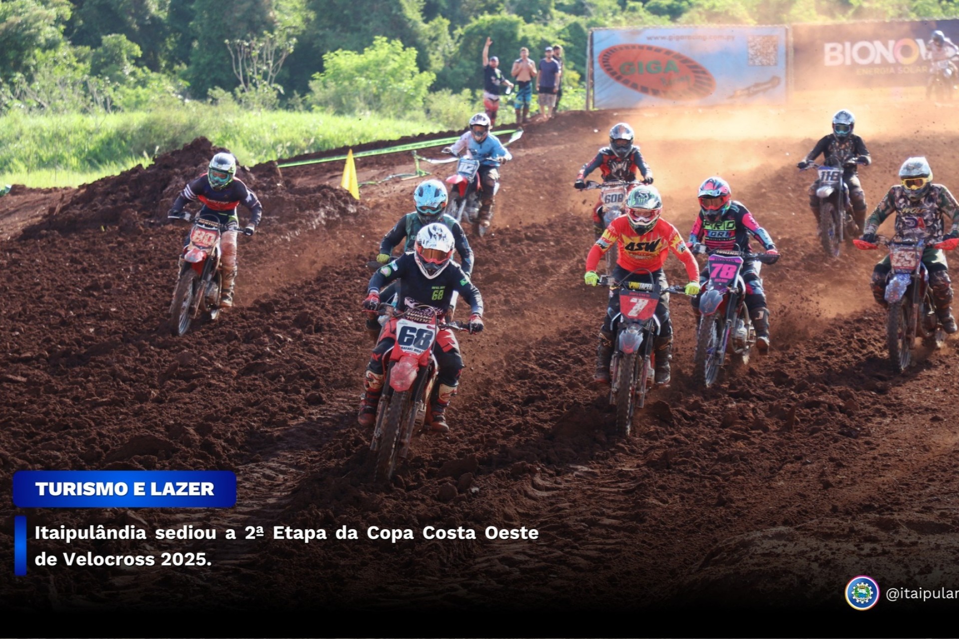 taipulândia sediou a 2ª Etapa da Copa Costa Oeste de Velocross 2025