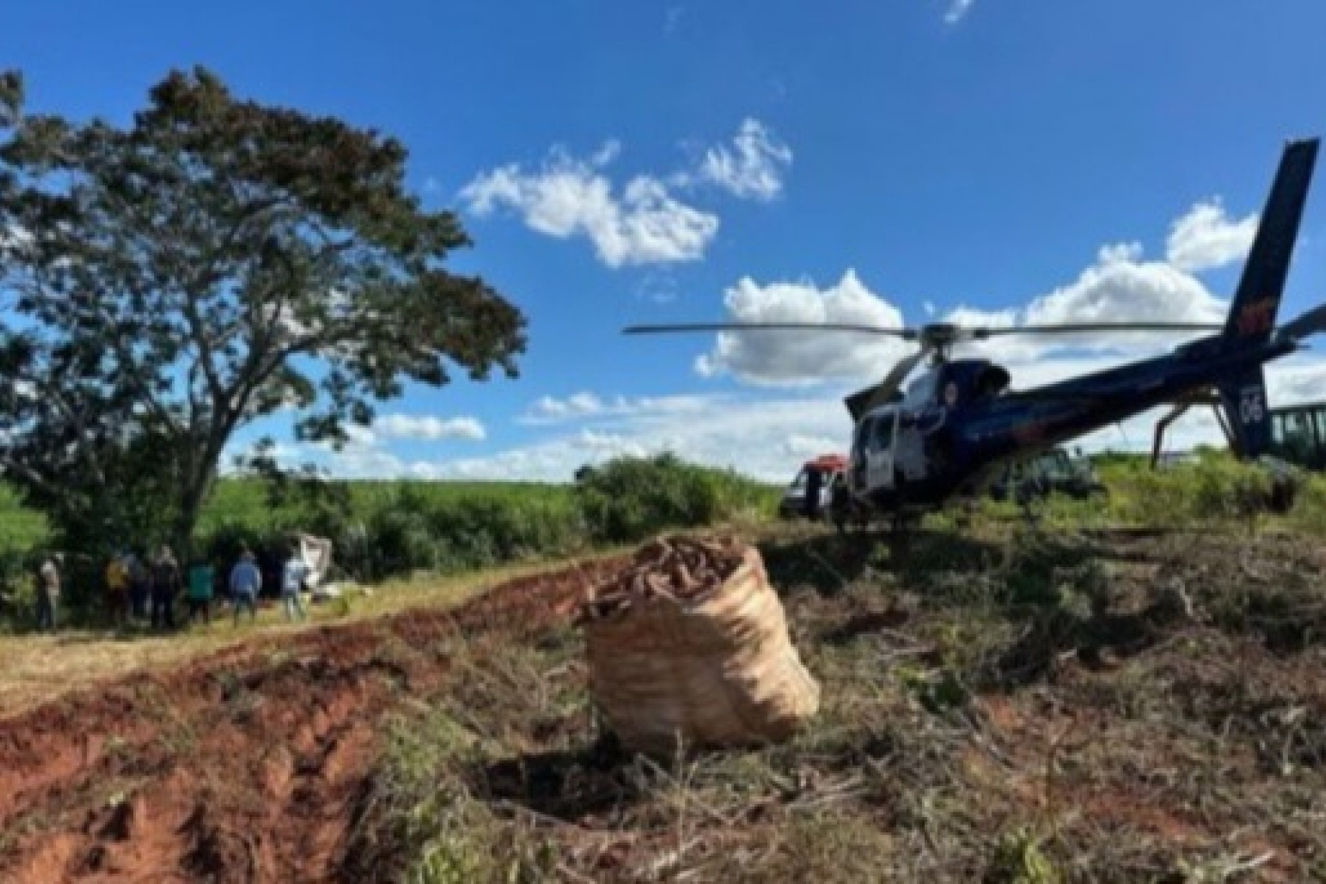 Trabalhador rural é socorrido em estado grave após trator passar por cima dele no Paraná