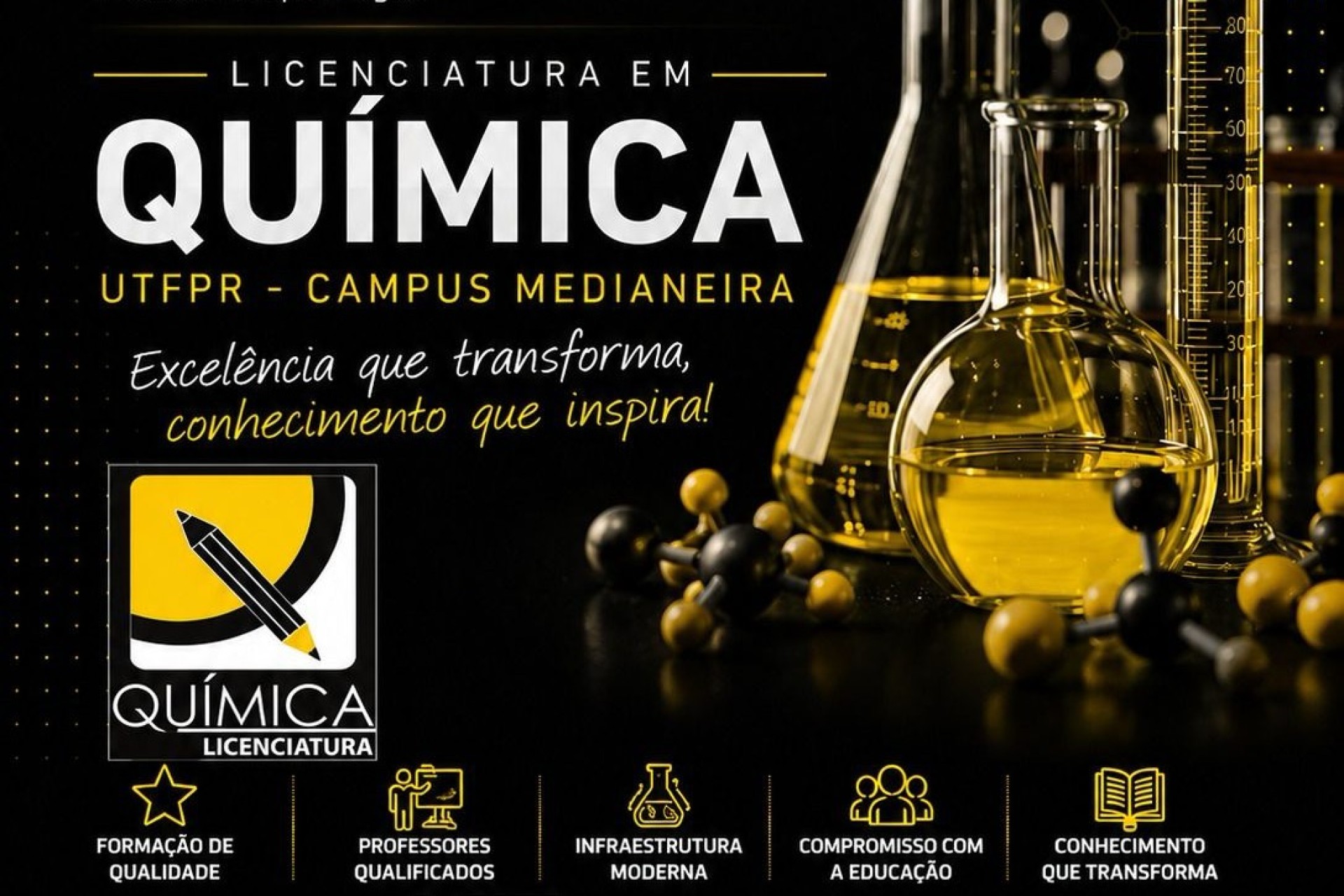 Três cursos da UTFPR conquistam nota máxima no Enade Licenciaturas 2025