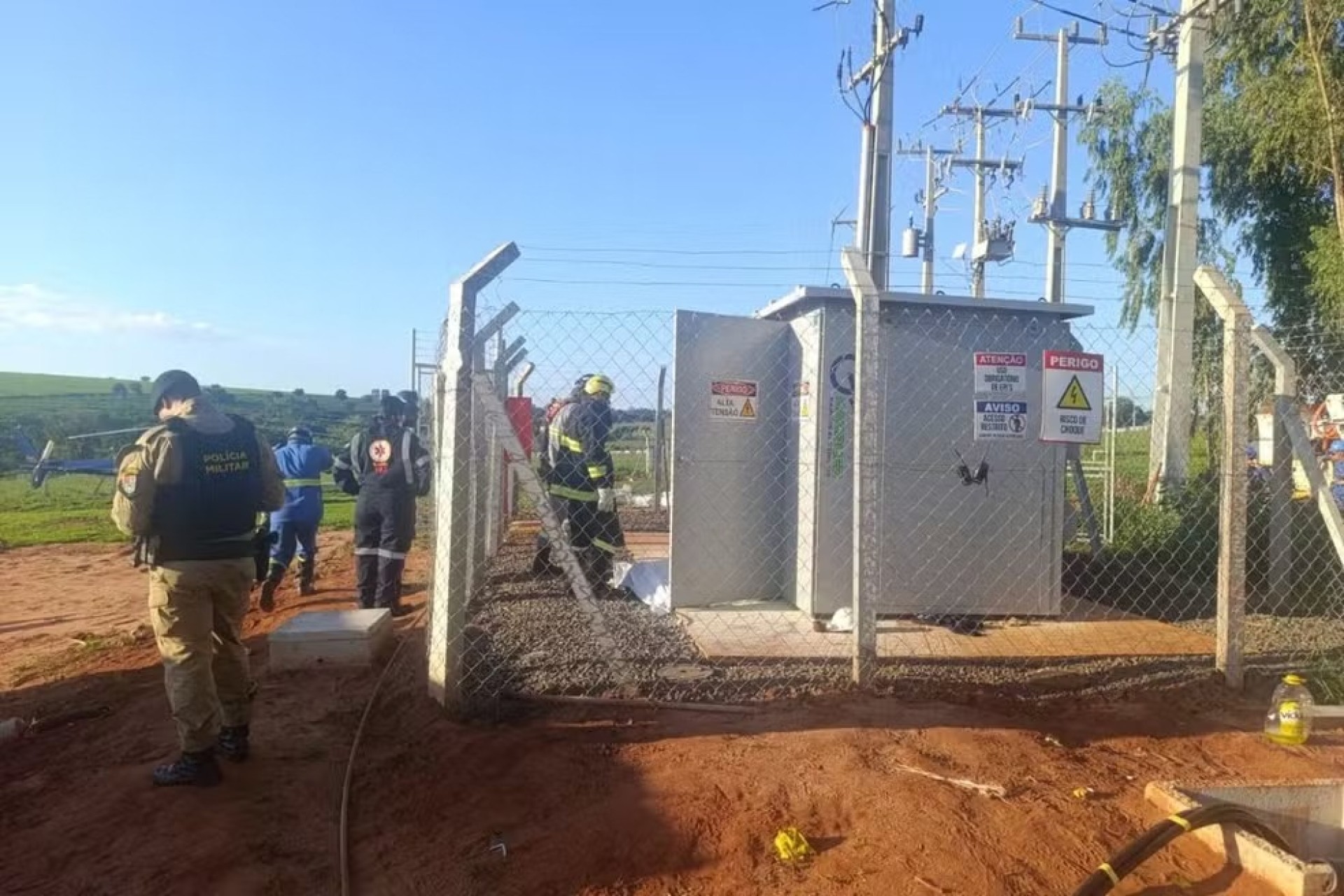 Usina de placas solares: Trabalhador morre após ser atingido por descarga elétrica em transformador