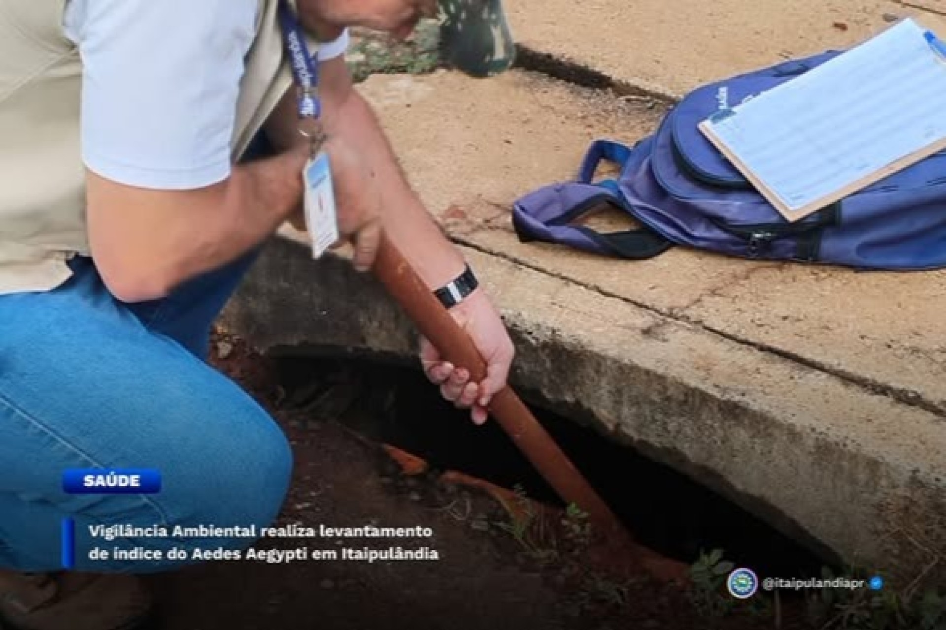 Vigilância Ambiental realiza levantamento de índice do Aedes Aegypti em Itaipulândia