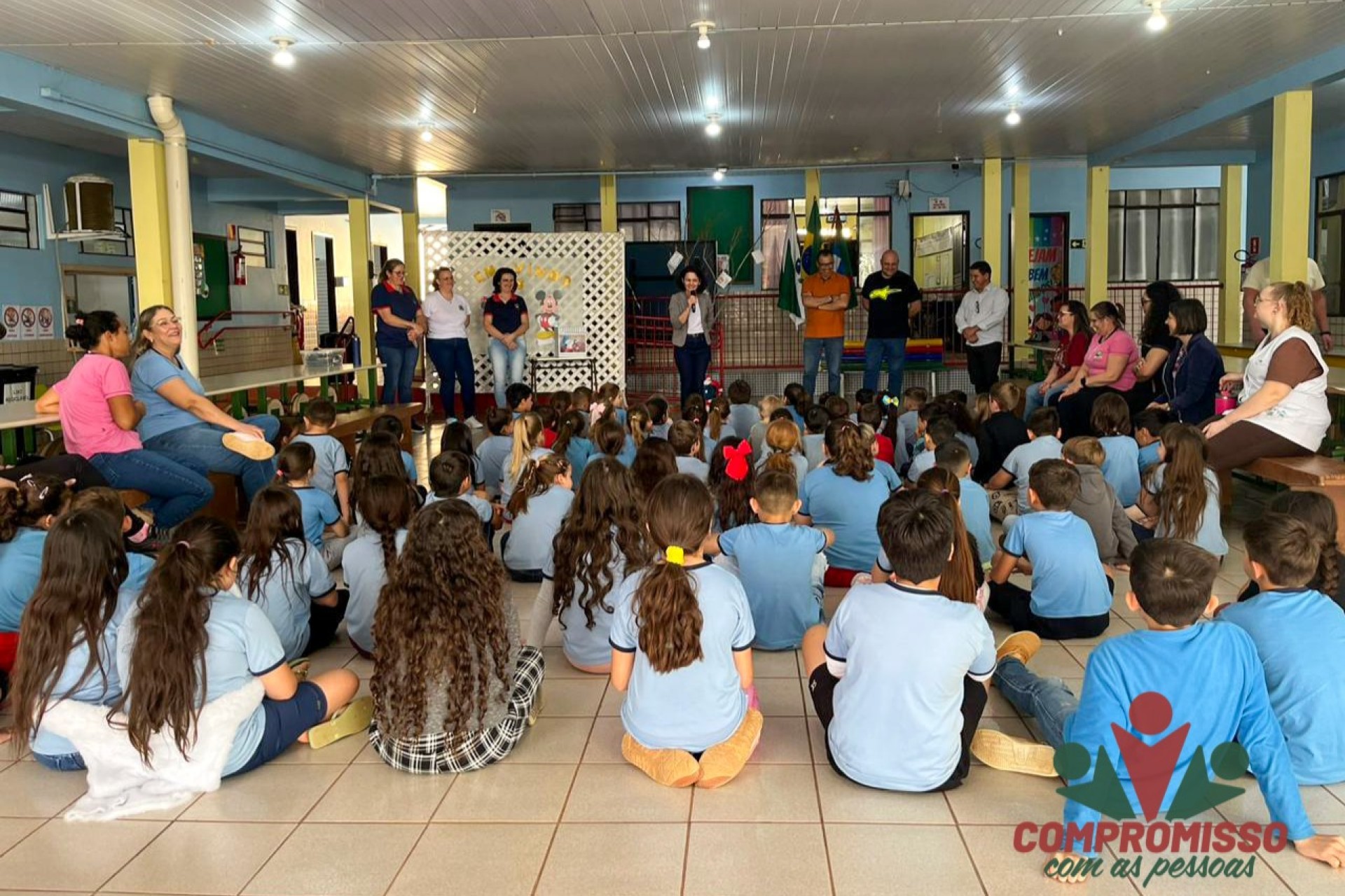 Volta as aulas em Missal foram marcadas por descontração e contação de história