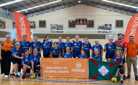 7ª Copa Cresol de Vôlei Gigante encerra temporada em Mercedes (PR)