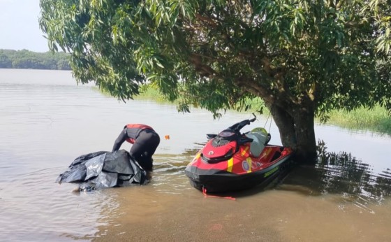 Achado de cadáver: Corpo de homem é encontrado boiando no Lago de Itaipu em Itaipulândia