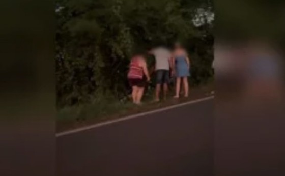 Acidente grave deixa motociclista ferido na PR-495, entre Medianeira e Missal