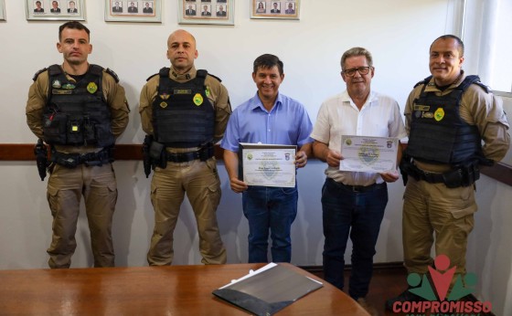 Ações relacionadas a Segurança Pública são discutidas em reunião com Comando Regional da PM