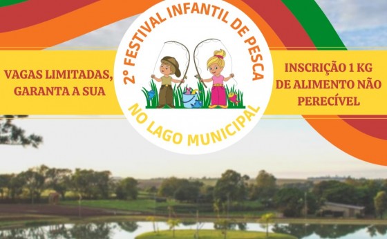 Administração Municipal de Missal organiza o 2º Festival Infantil de Pesca no Lago Municipal