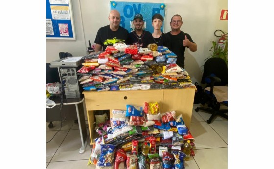 Agroplatz e Atlética Os Tucanos doam alimentos para o Provopar de Missal