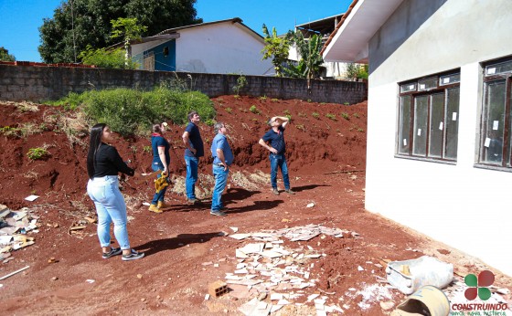 Ampliação da Escola no Portão Ocoí está em fase adiantada