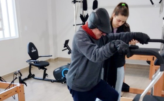 APAE de Missal agora conta com uma sala de pilates