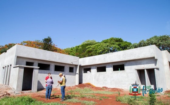 Após nova liberação de recursos Obra da Unidade de Saúde do Centro retoma o andamento