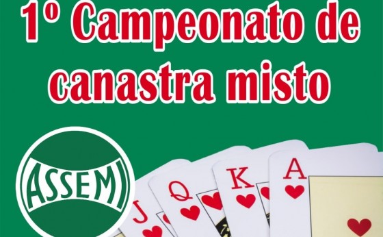 Assemi organiza torneio de Canastra Misto com apoio do Departamento de Esportes