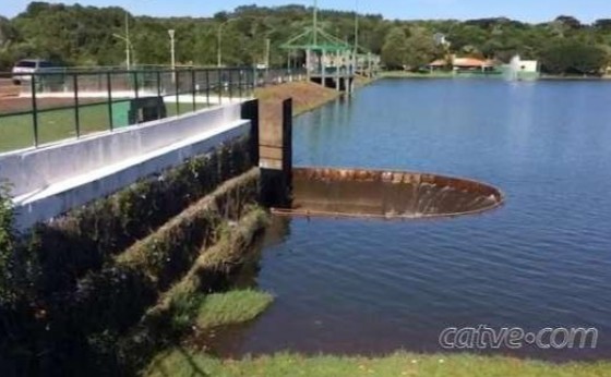 Barragem do Lago Municipal de Cascavel está na lista de alto risco