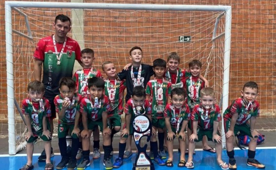 Base do Futsal Sub-07 de Missal conquistou o bicampeonato da Copa Fênix