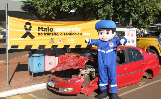 Blitz Educativa alusiva ao Maio Amarelo é realizada em Missal