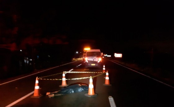 BR 277: PRF registra atropelamento com vitima fatal em São Miguel do Iguaçu