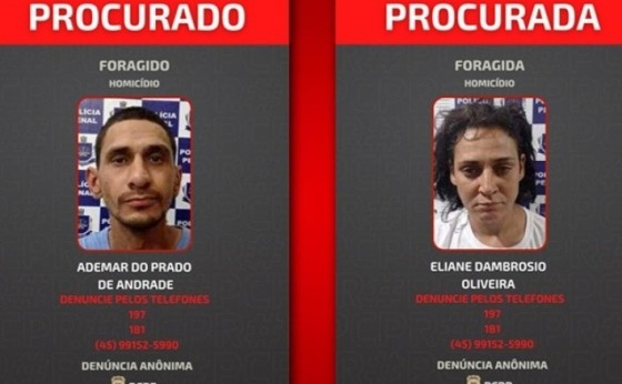 Casal de moradores de rua de Santa Helena é suspeito de homicídio em Toledo e seguem foragidos