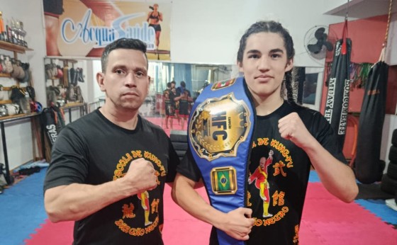 Cauã Fernando Nogueira Knorst se sagrou Campeão Brasileiro e trouxr o cinturão para Missal