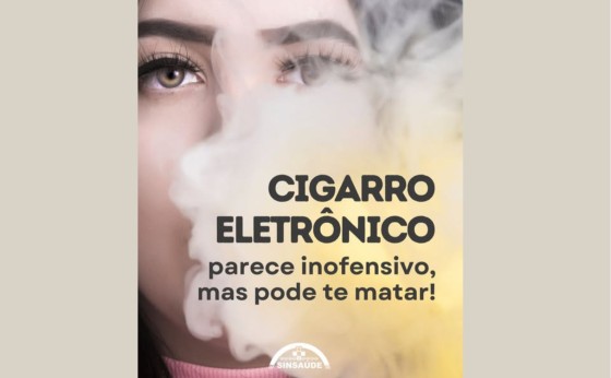 Cigarros eletrônicos: Programa do Tabagismo de Missal alerta sobre óbitos decorrentes do uso